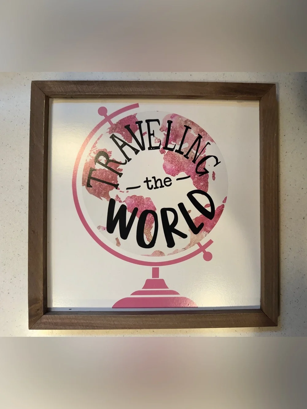 Trio Travel Globe Wall Art